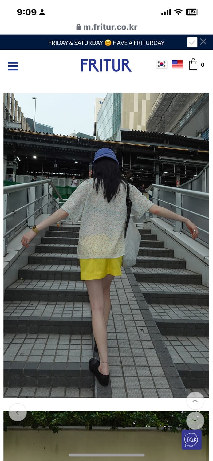 FRITUR 꽃무늬 블라우스 F사이즈 상품이미지9