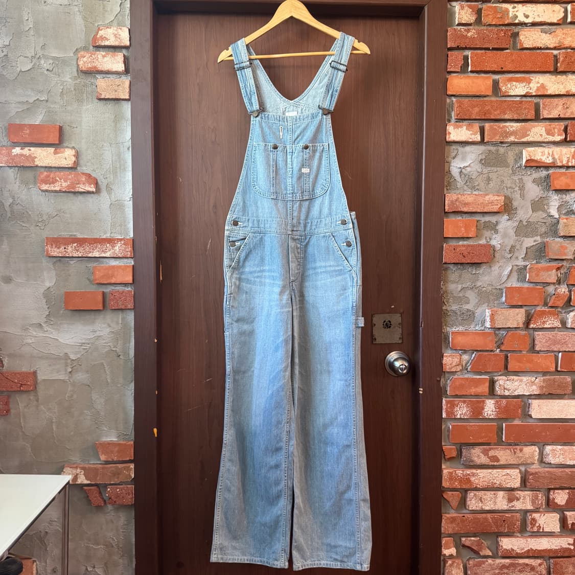 리 Lee 데님 오버롤 청멜빵바지 M 상품이미지1