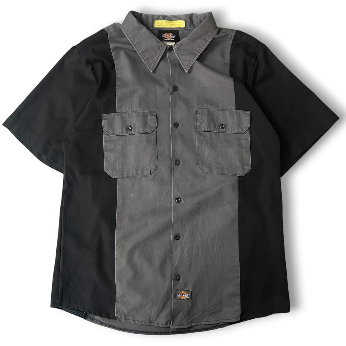 디키즈 블랙그레이 워크셔츠 3XL 상품이미지1