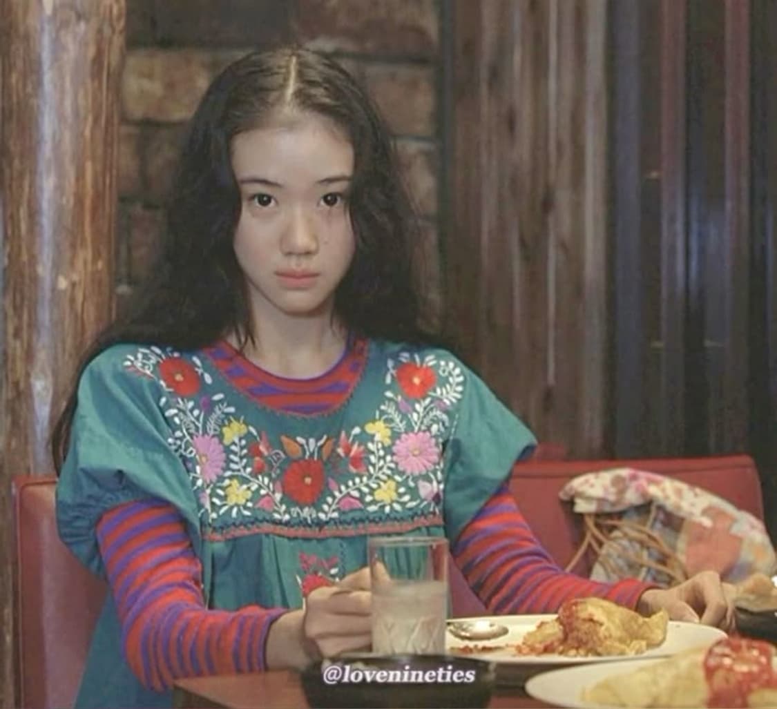 모리걸 아오이유우 하구미 너드 청록 분홍 파랑 코디세트 상품이미지8