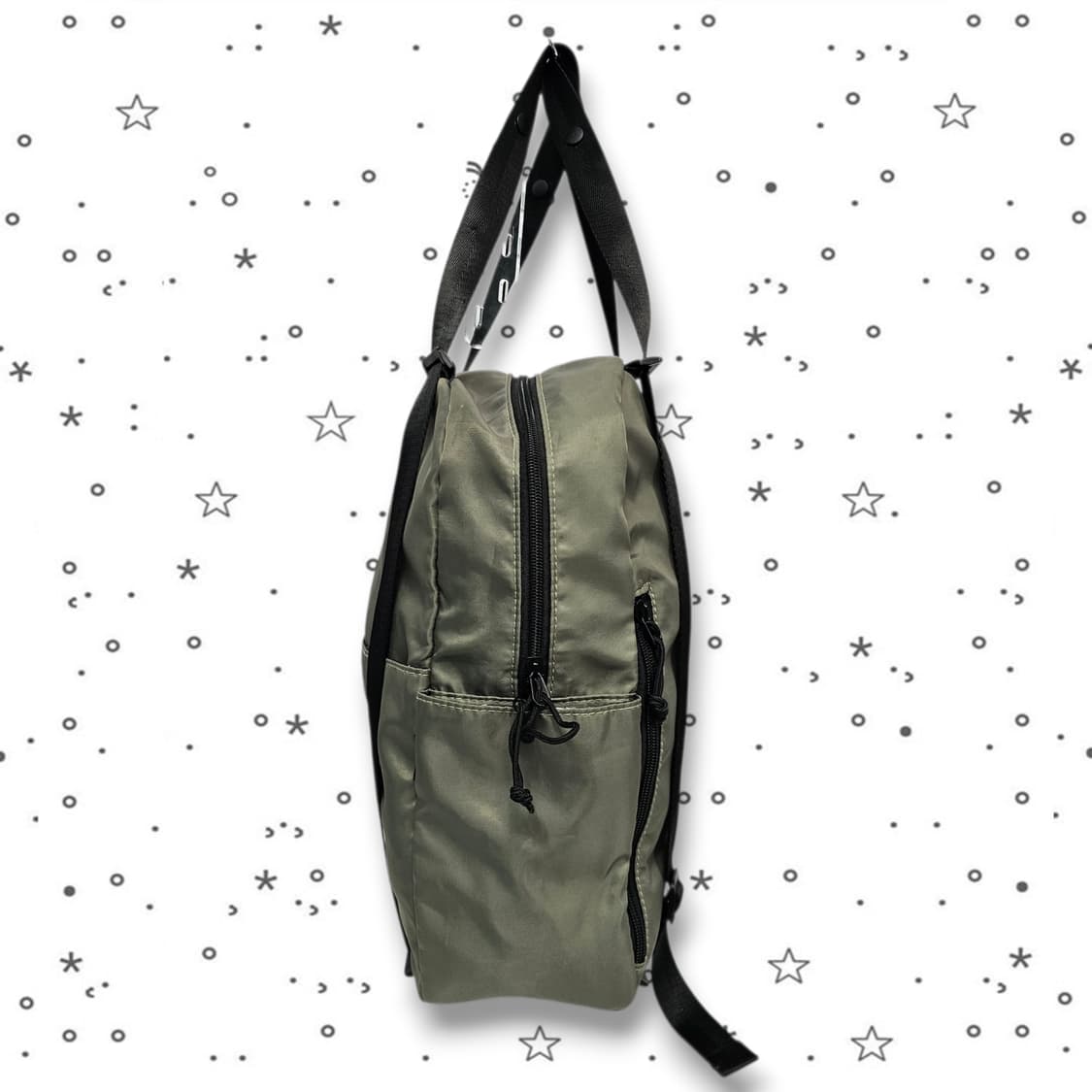 Rilakkuma 리락쿠마 스토어 3WAY 카키 가방 상품이미지4