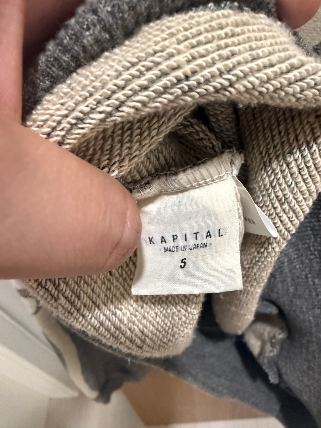 캐피탈 크루넥 맨투맨 상품이미지3