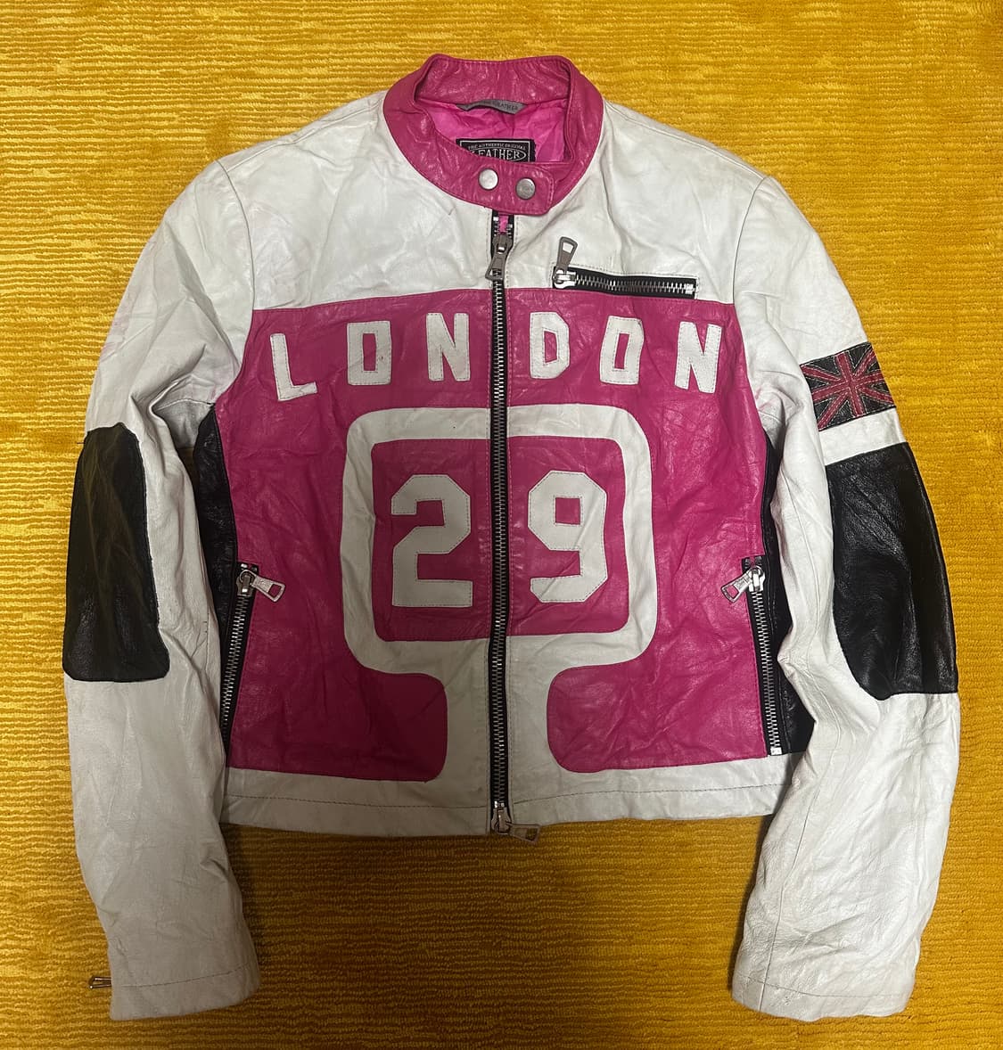 빈티지 레더 자켓 상품이미지1