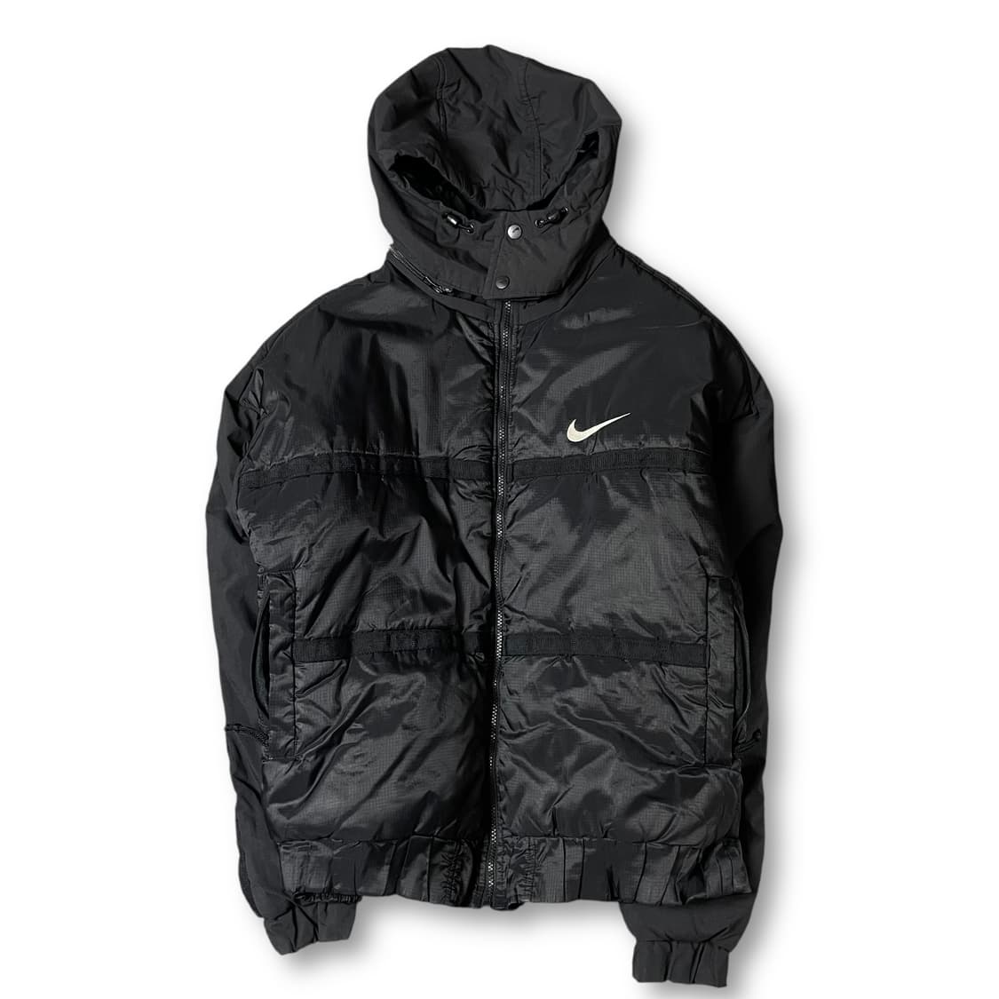 나이키 블랙 스우시 패딩 자켓 XL 상품이미지1