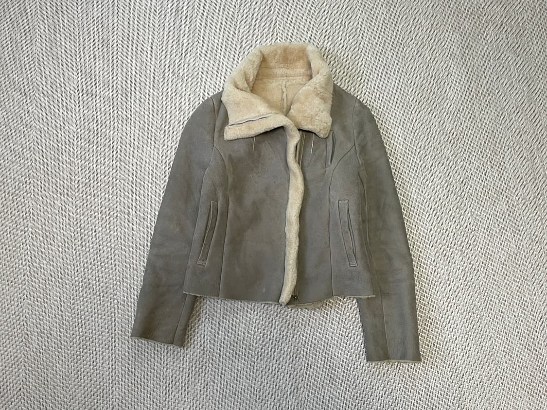 Des pres 시어링 양가죽 무퉁자켓 J03418 상품이미지1