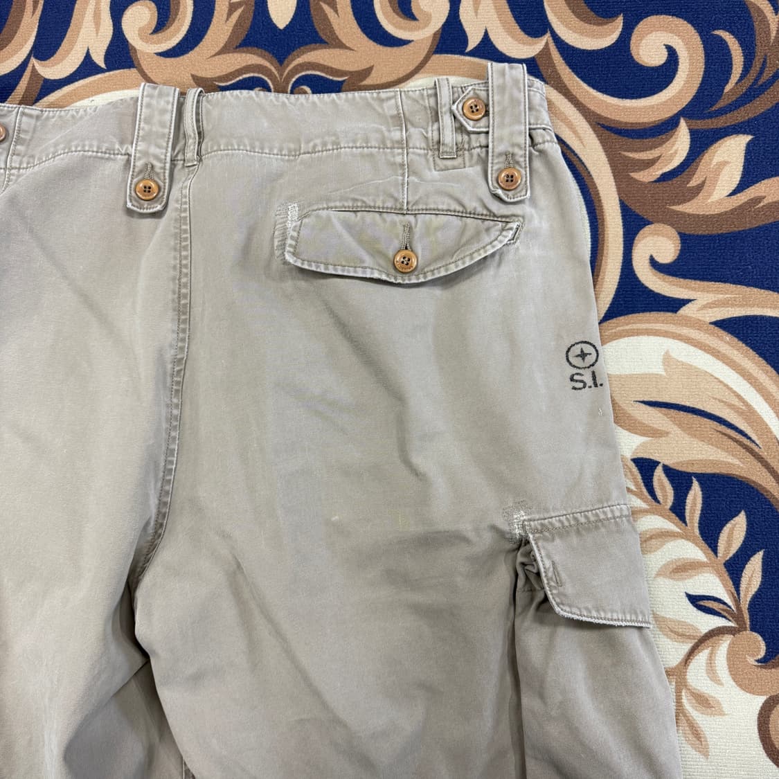 (34)스톤아일랜드 Stone island 논와펜 카고팬츠(베이지) 상품이미지8