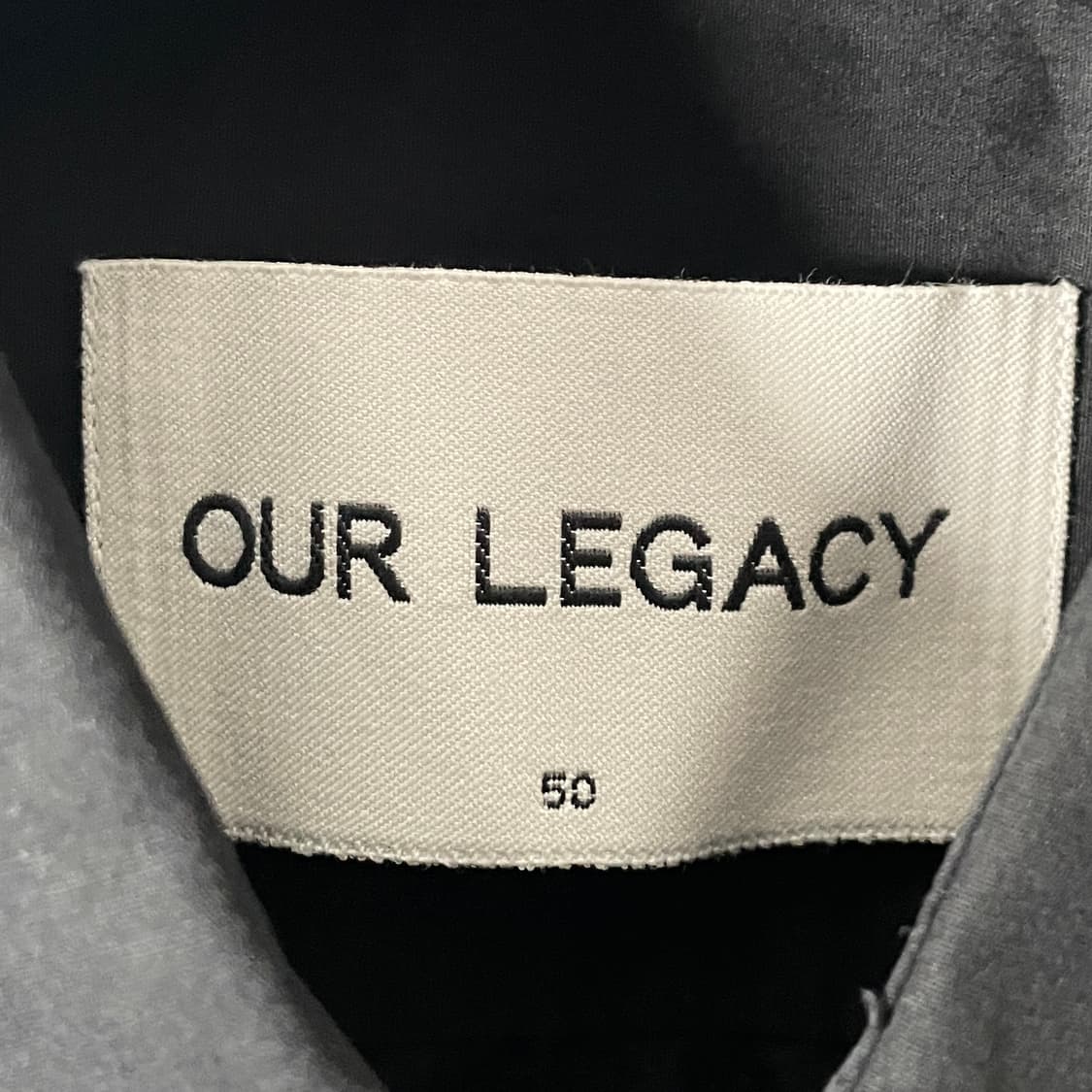 아워레가시 블랙 포켓 셔츠 (on.722)   상품이미지5