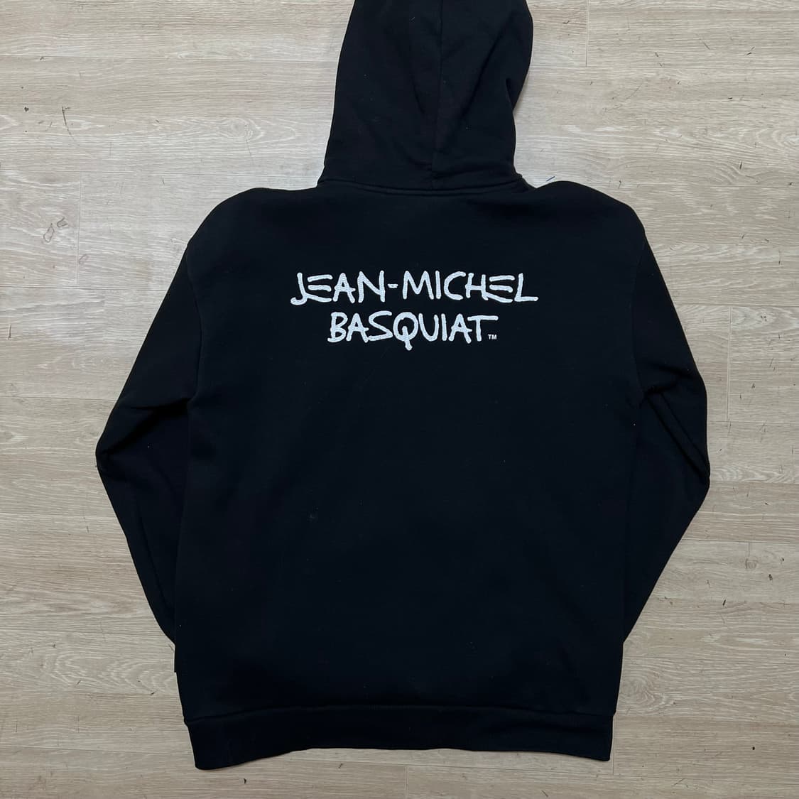 장미쉘 바스키아 클라이드앤 콜라보 빅로고 후드티 [블랙] 2XL/110  상품이미지5