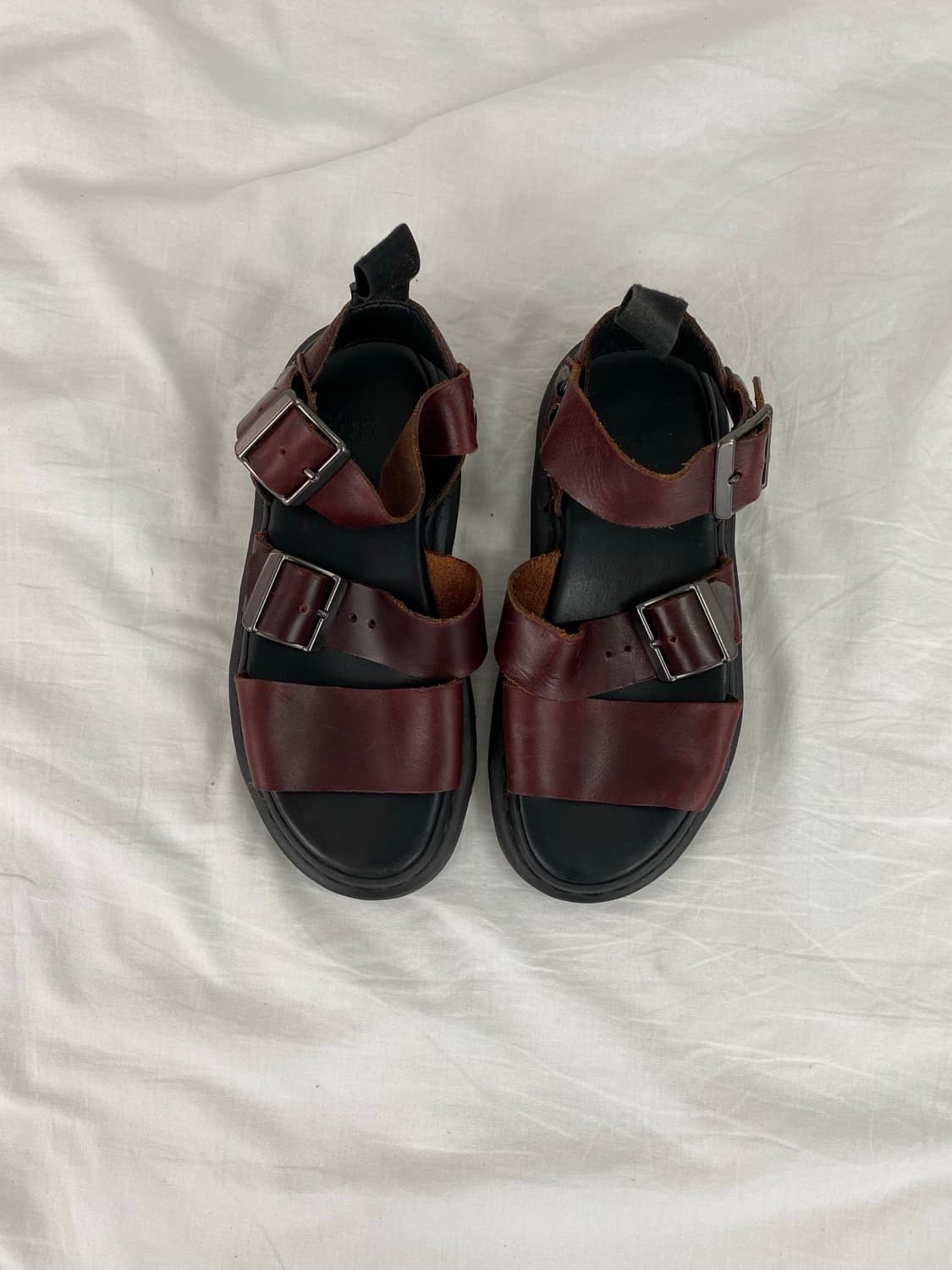 닥터마틴 그리폰 버건디 레더 샌들 220 <17> 상품이미지1