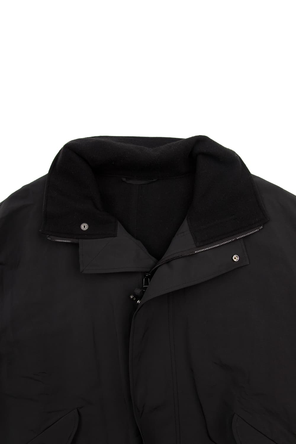 Kaptainsunshine 숏 밀 코트 차콜 상품이미지2