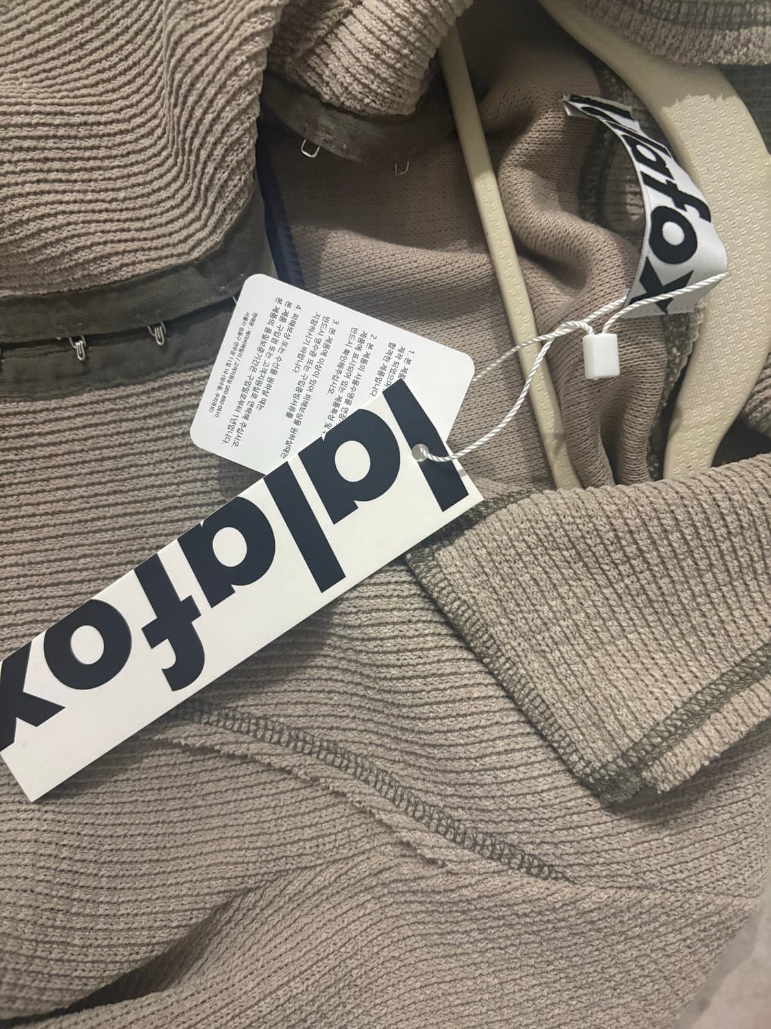 새상품)라라폭스 슬림 가디건 상품이미지6