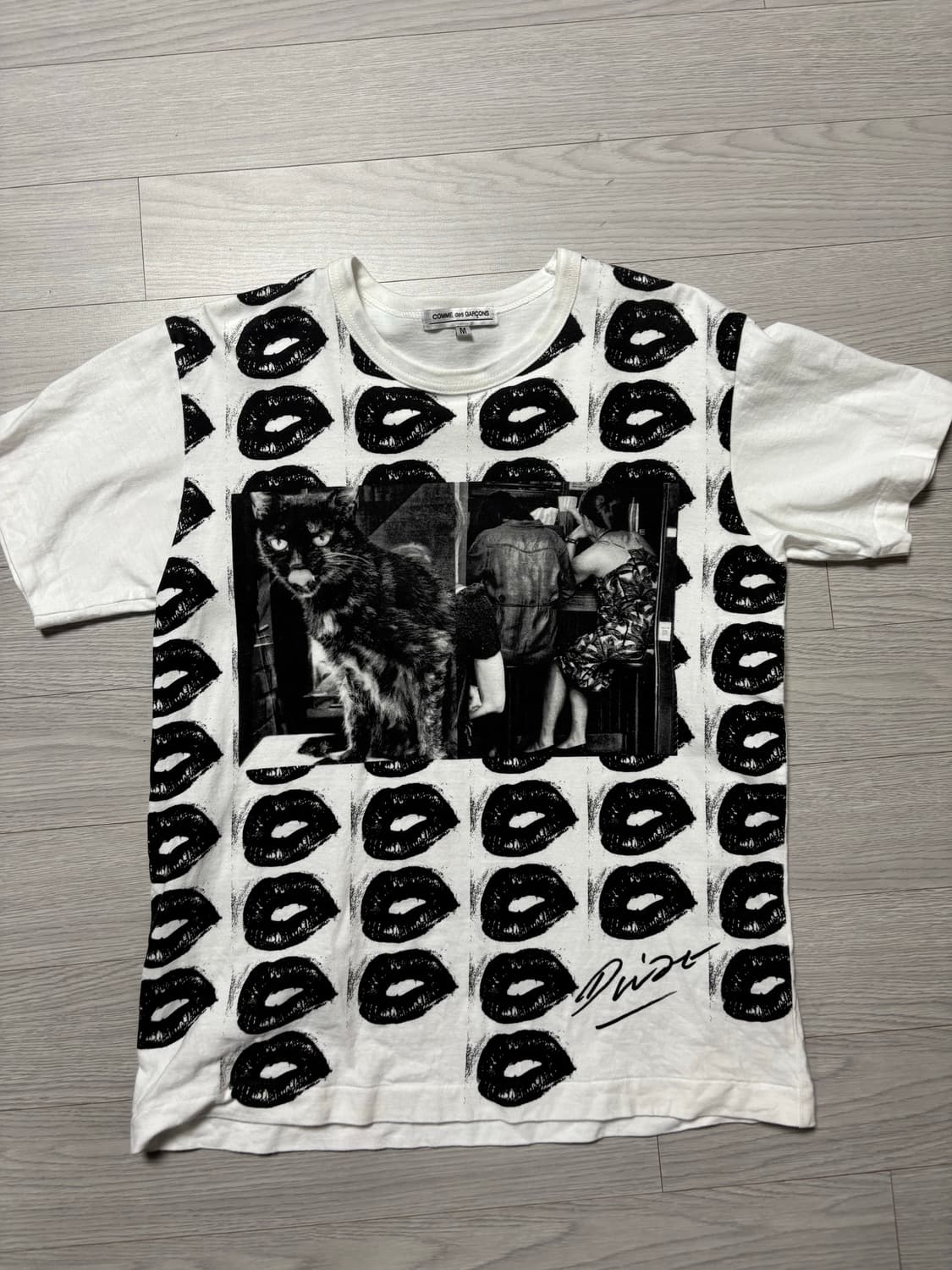 꼼데가르송 모리야머 다이도 아오야마 한정 티셔츠 상품이미지7