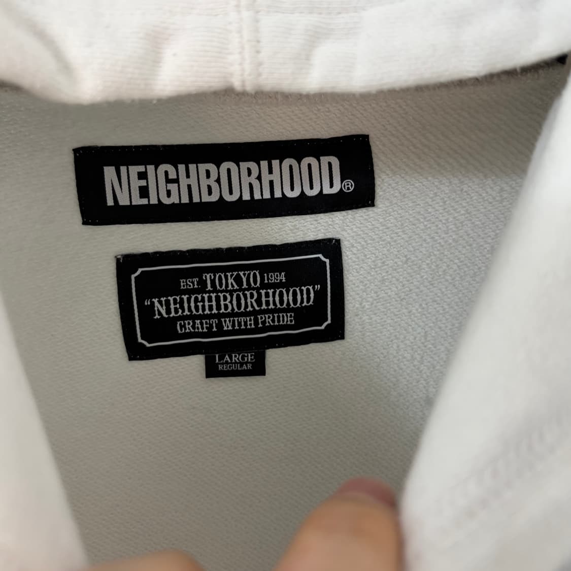 네이버후드 X 존 메이어 월드투어 후드 상품이미지8