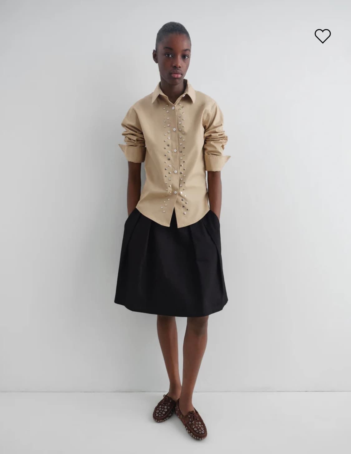 베이지 셔츠 상품이미지2