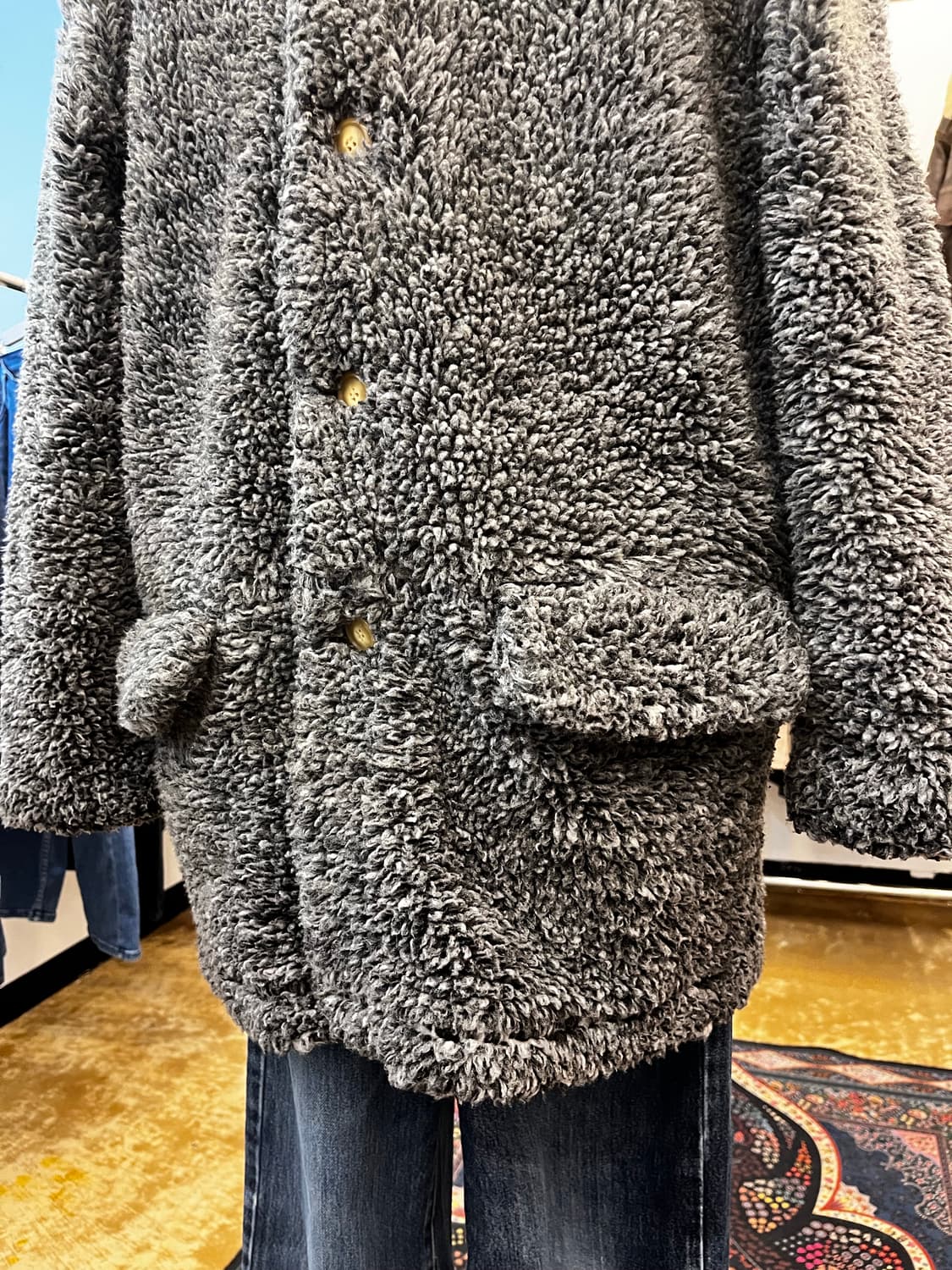 Raf Khaki 파일 플리스 자켓 상품이미지4