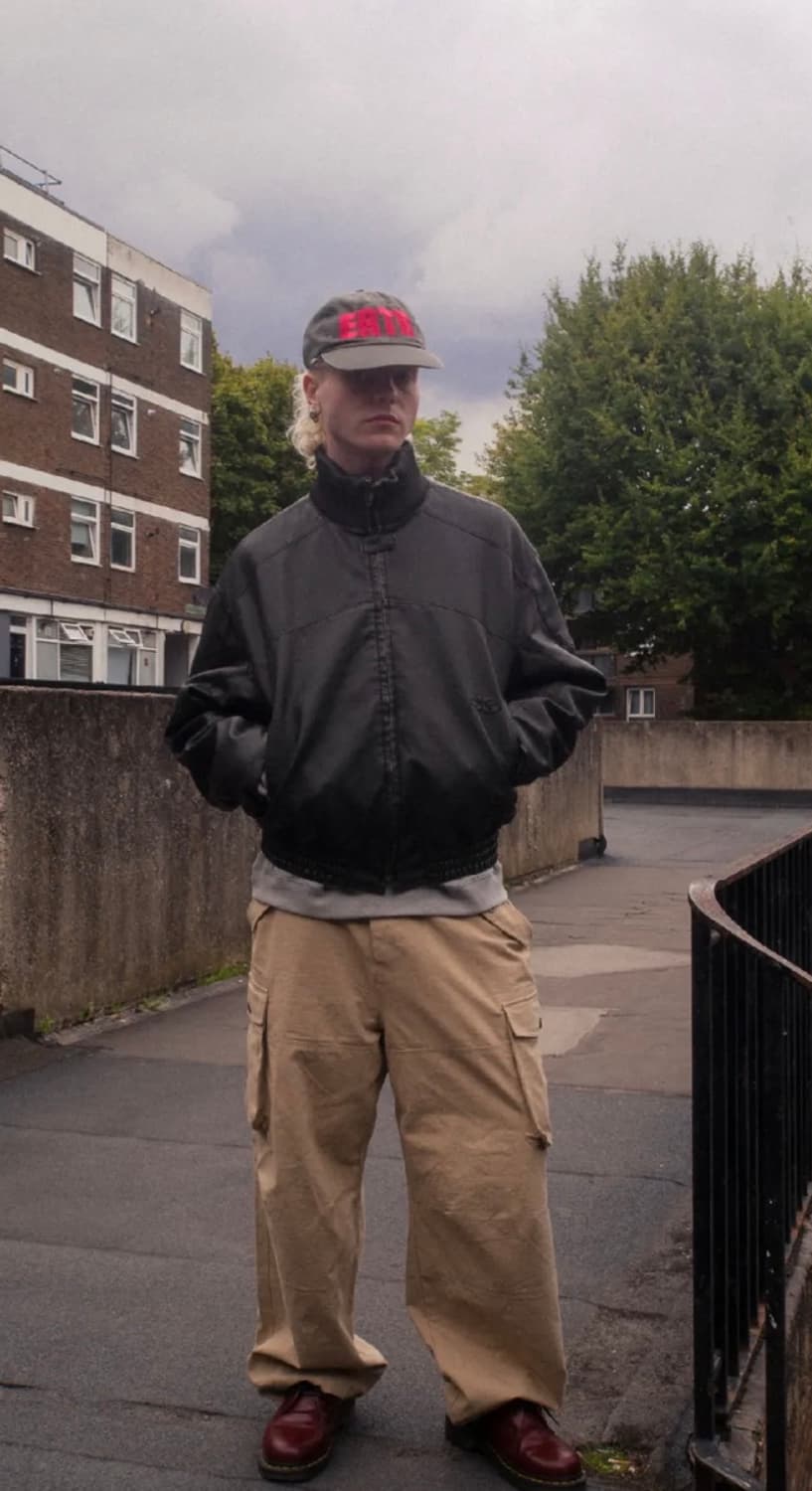 ERTR 빈티지 레더 바이커 자켓 상품이미지5