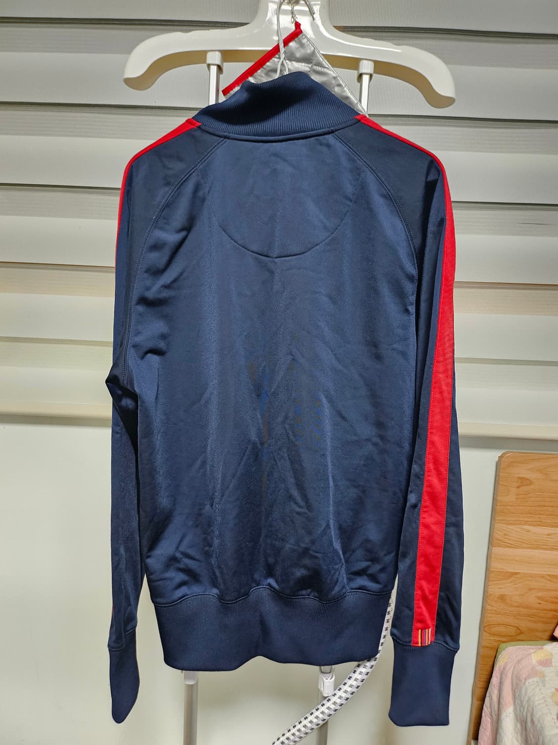 M 나이키 FC 바르셀로나 풀집 웜업 재킷 사이즈 남성용 미디엄 블루/레 상품이미지2