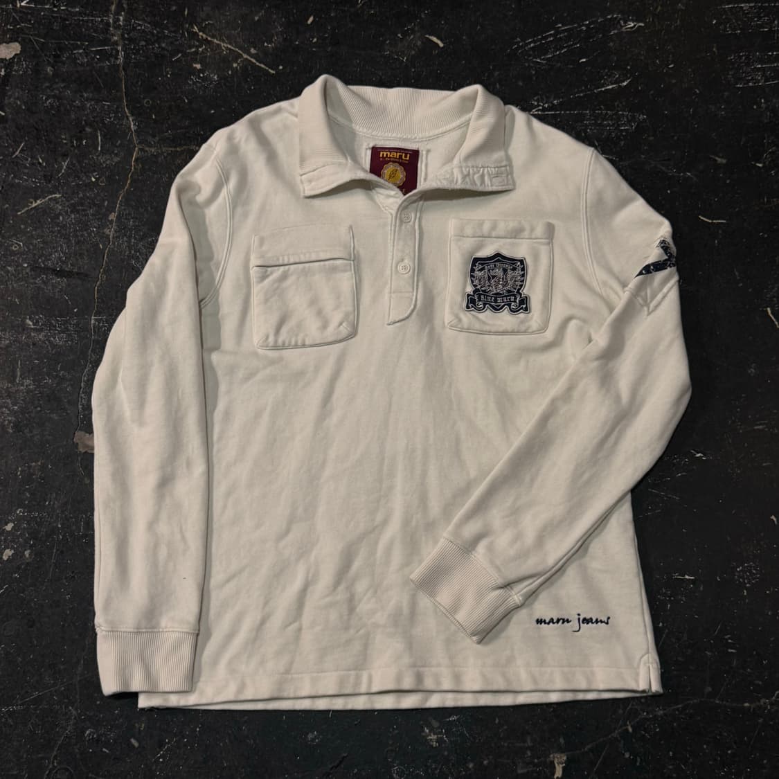 빈티지 풀카라 맨투맨 상품이미지1