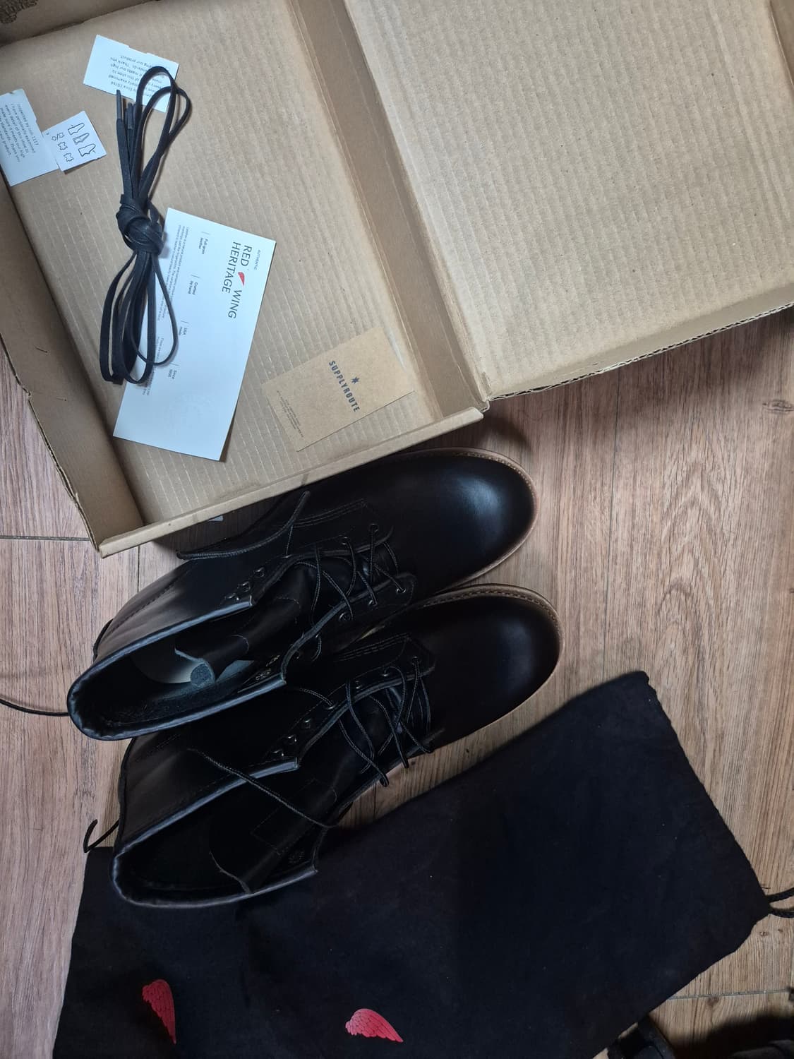 레드윙 벡맨 블랙 엑스칼리버 290 새제품 상품이미지1