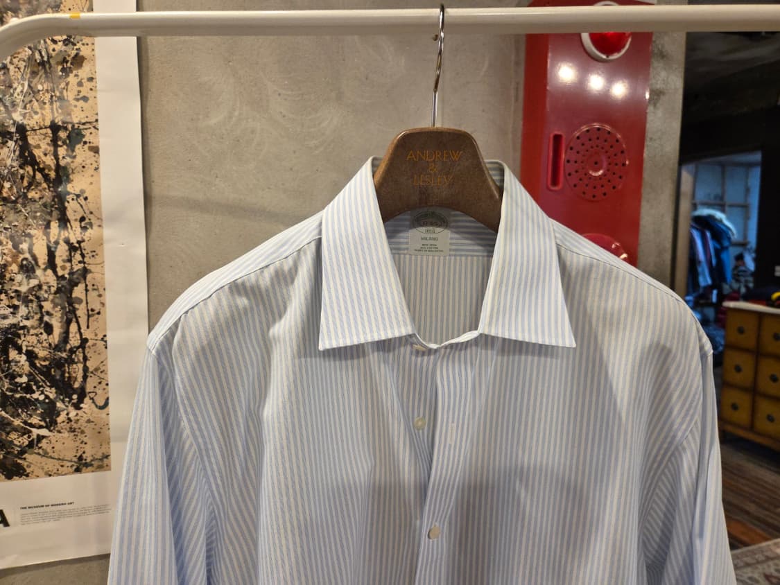 브룩스 브라더스 밀라노핏 드레스셔츠  상품이미지3