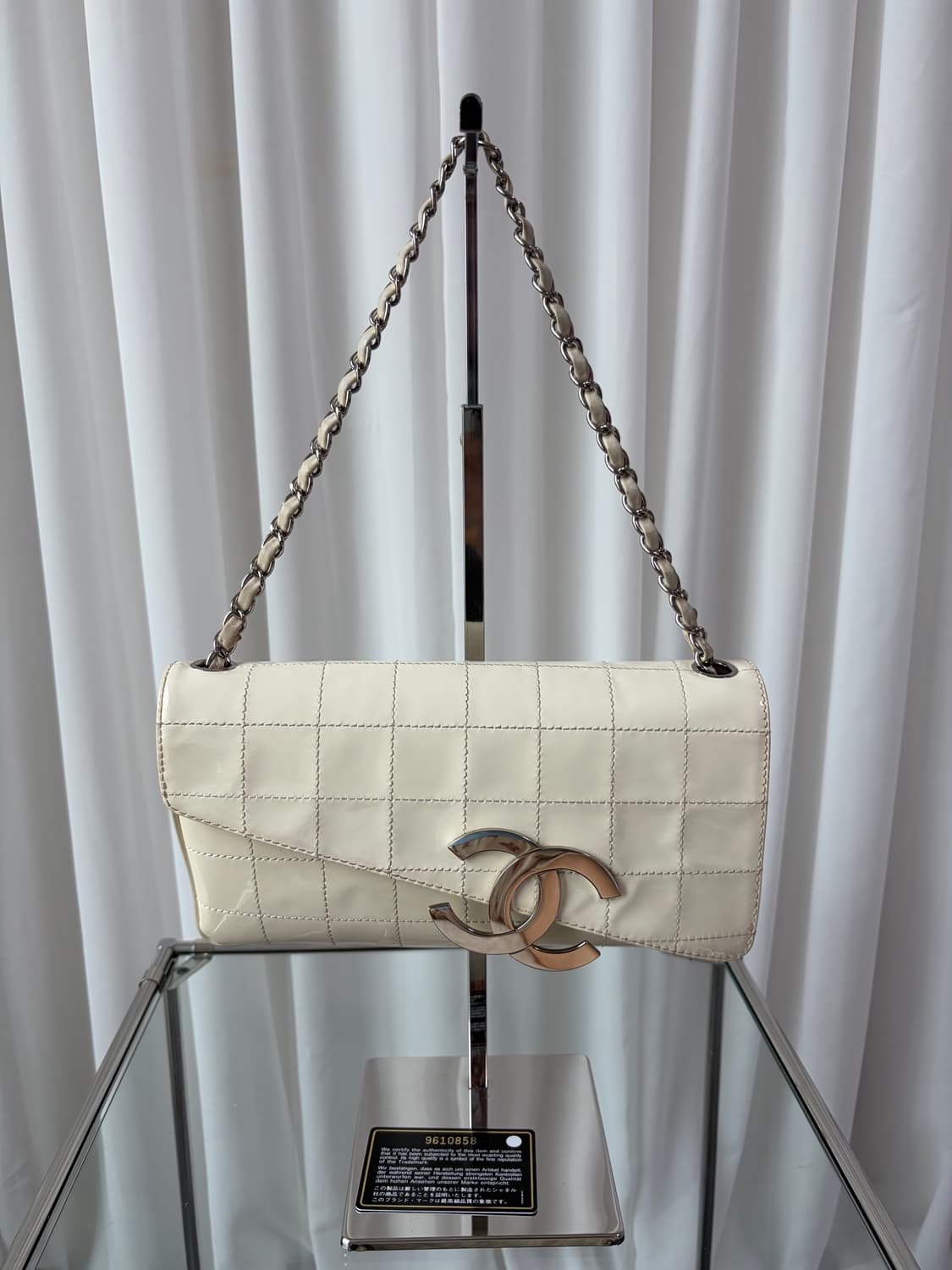 샤넬 다이아고날 CC 이스트웨스트 초콜렛바 플랩백 상품이미지2