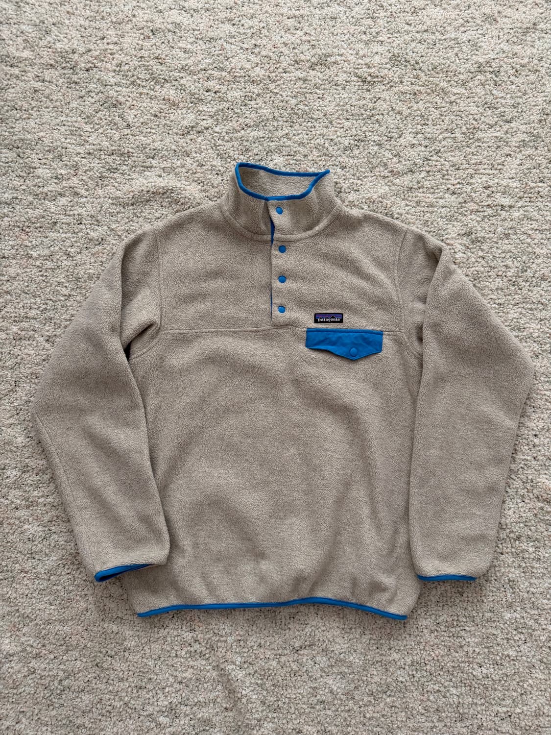 [M] 파타고니아 우먼 신칠라 오트밀/블루 상품이미지1