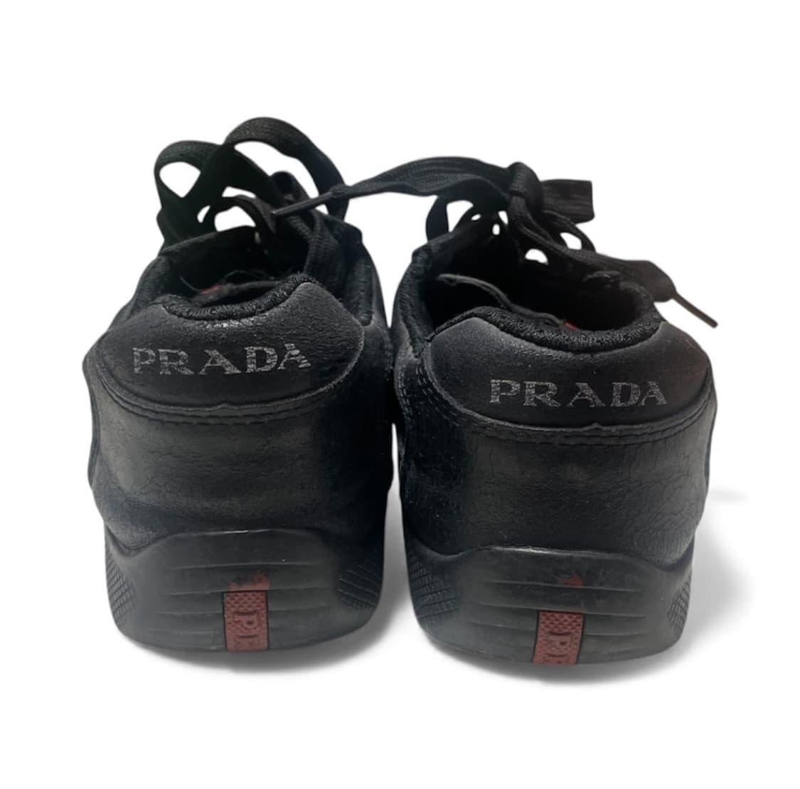 프라다 블랙 스니커즈 상품이미지6