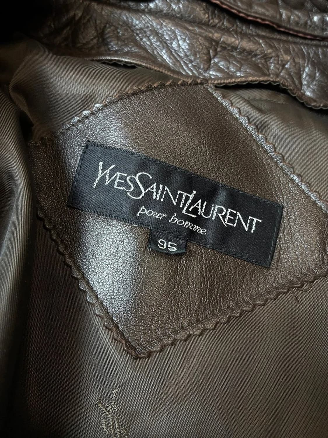 입생로랑 YSL 90's og A-2 양가죽 자켓 PN7716 상품이미지8