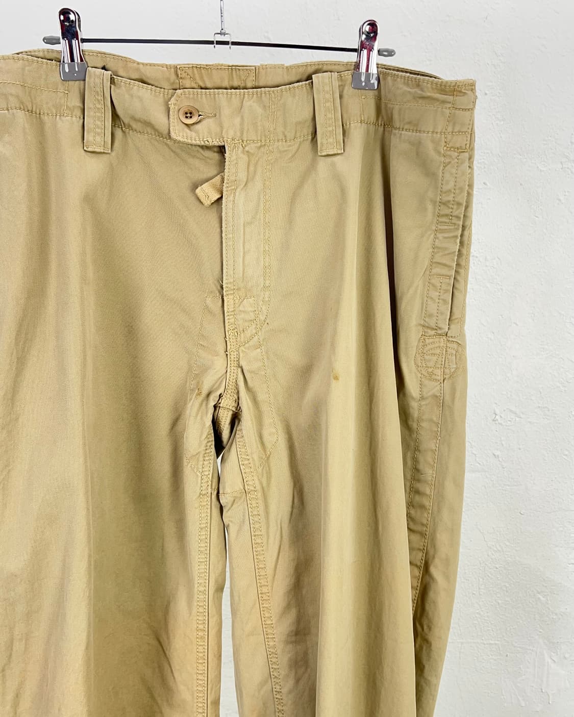 폴로 랄프로렌 베이지 워크웨어 테이퍼드 렌치 코튼 팬츠 상품이미지3