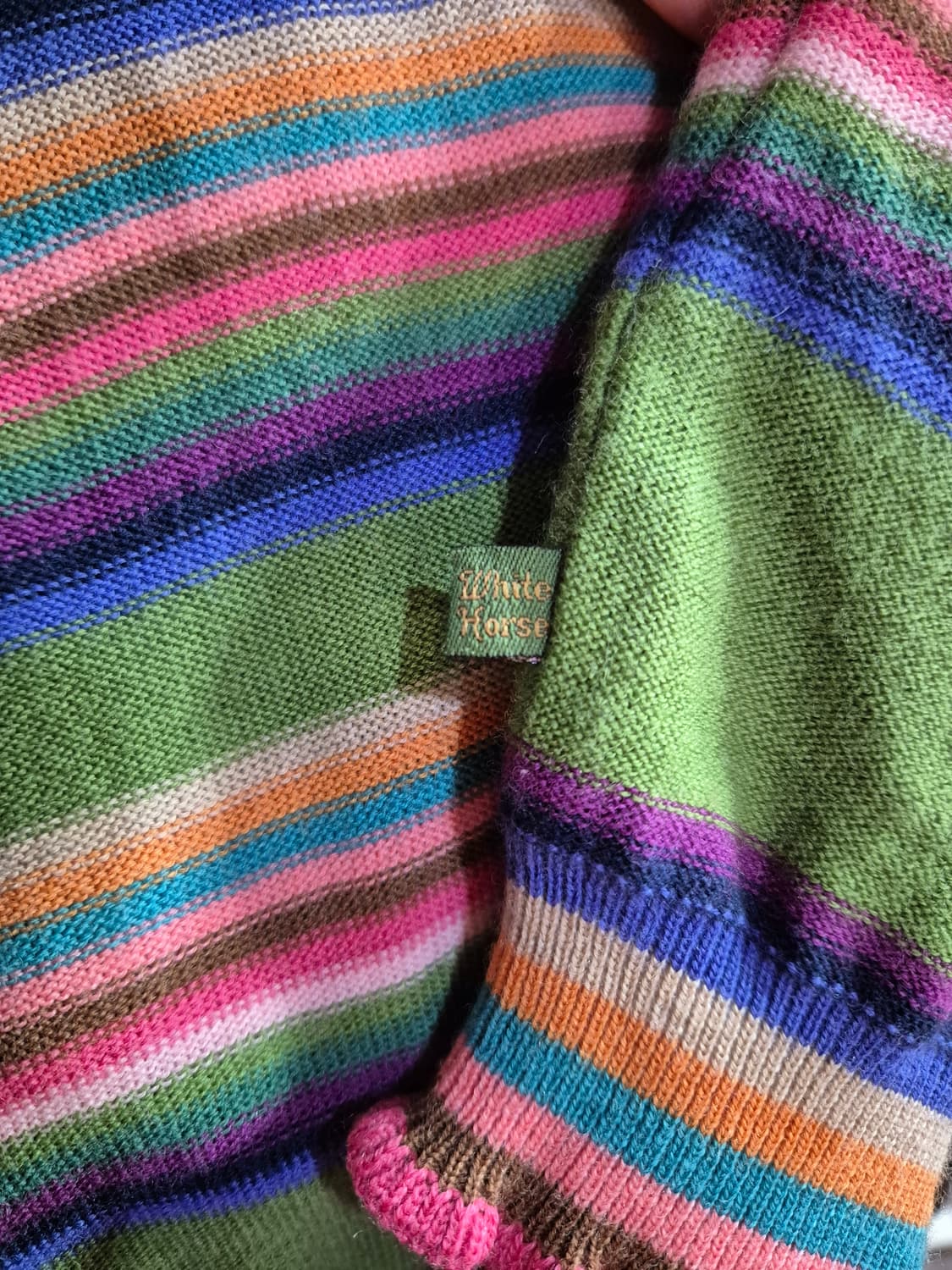 화이트호스 반팔 니트티 66  77 상품이미지7