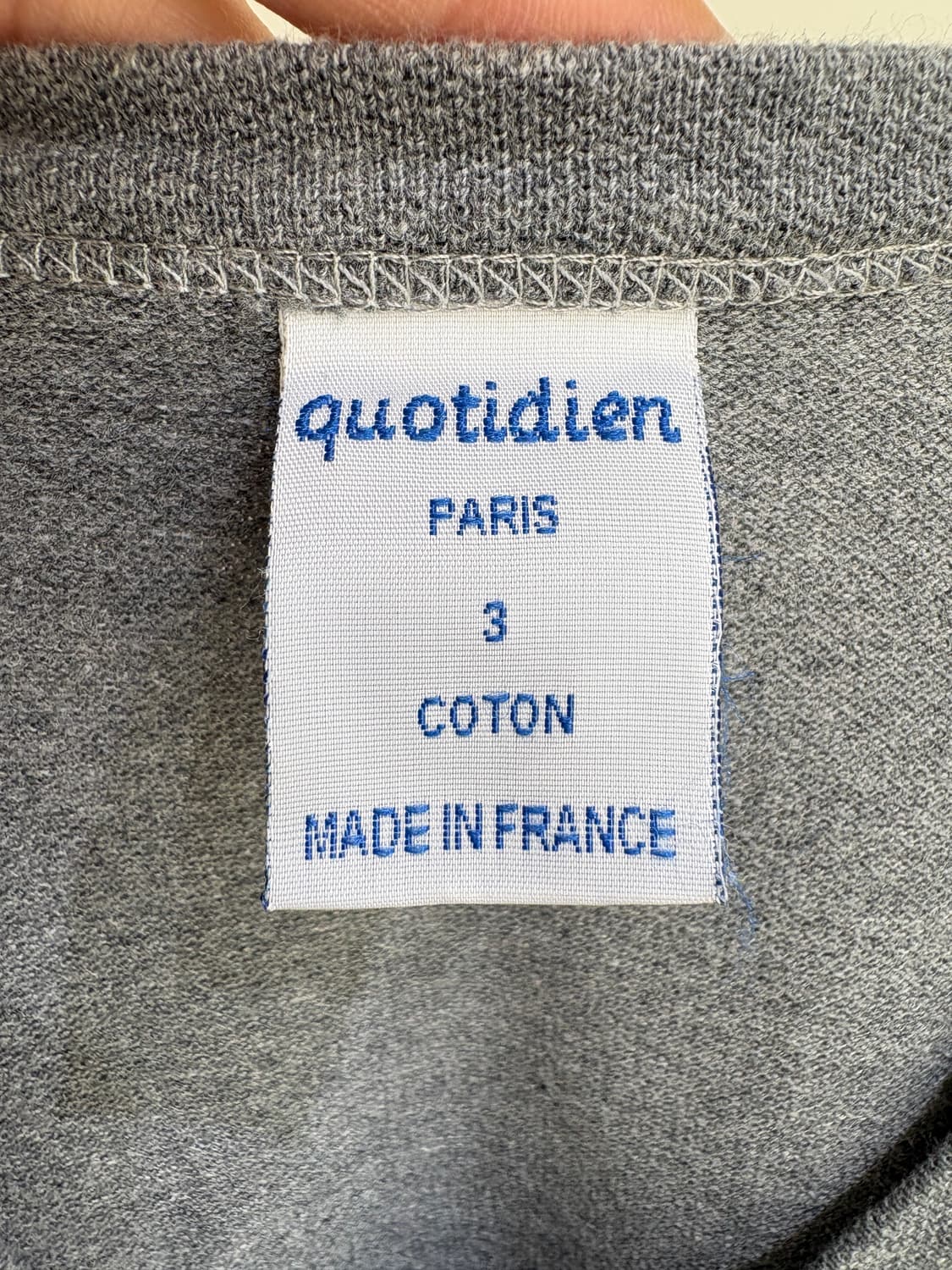 QUOTIDIEN (Made in France) 가디건 상품이미지6