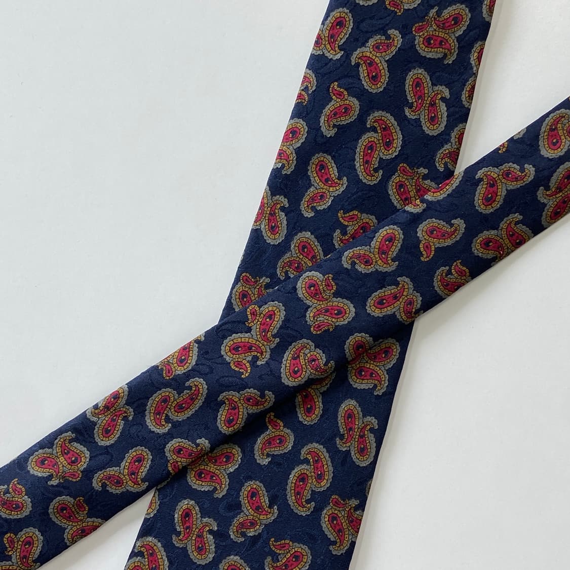 던힐(dunhill) 명품 정품 페이즐리 넥타이 상품이미지4