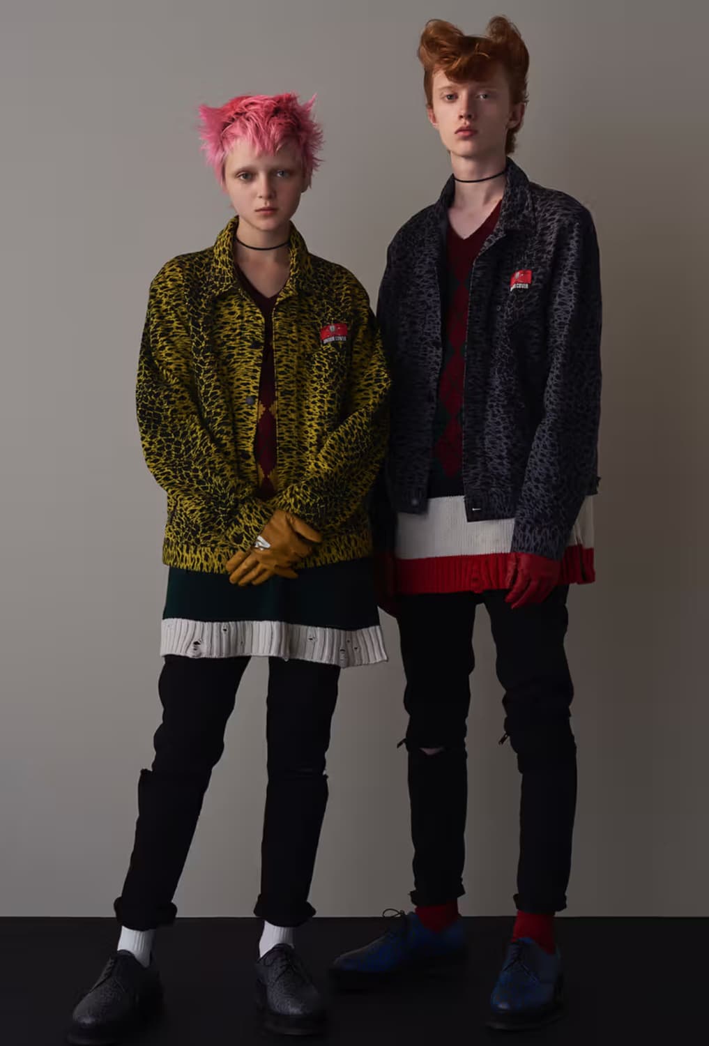 UNDERCOVER CREAMSODA leopard jacket 상품이미지2