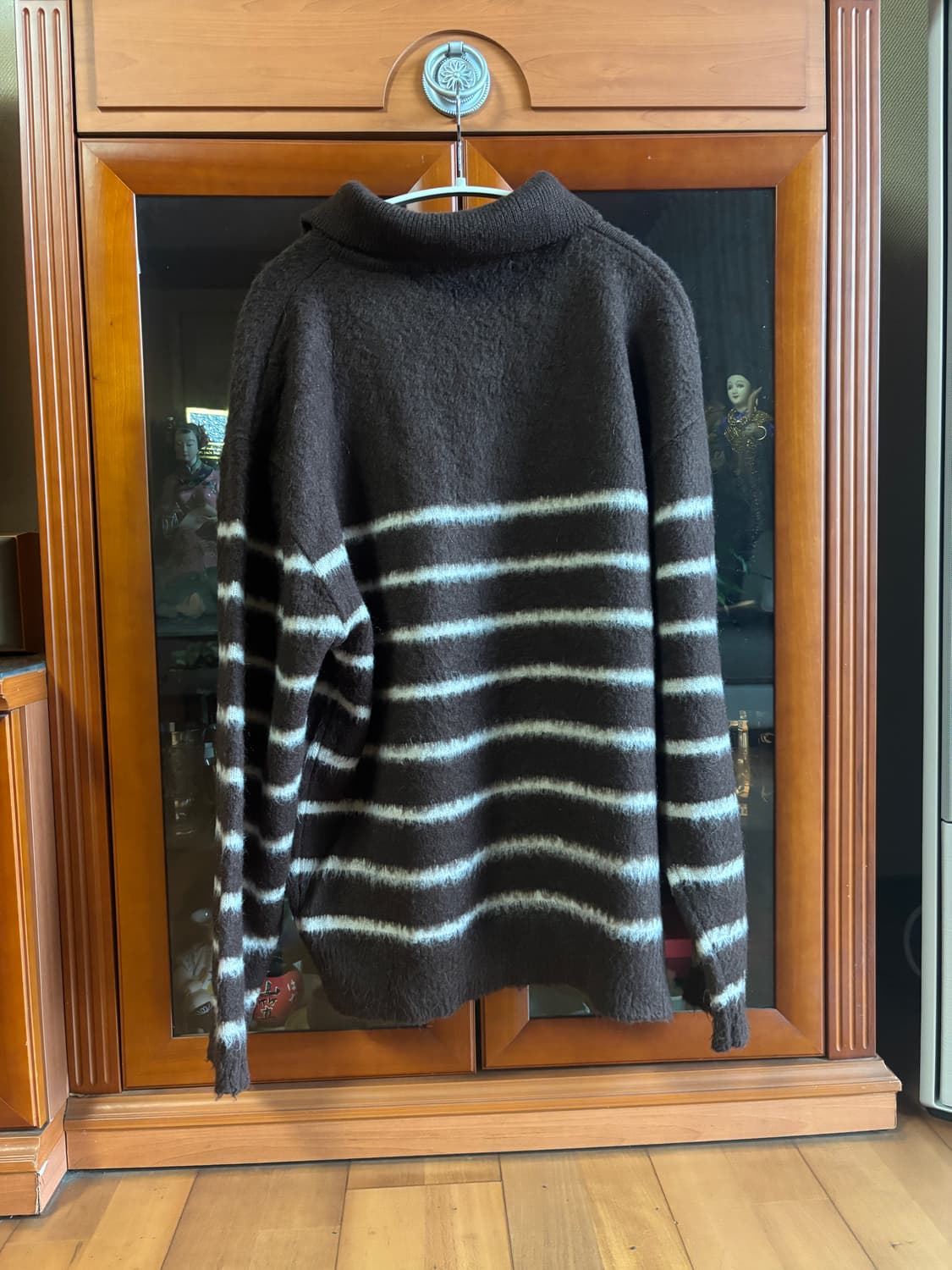 밀로 아카이브 스트라이프 카라 니트 상품이미지2