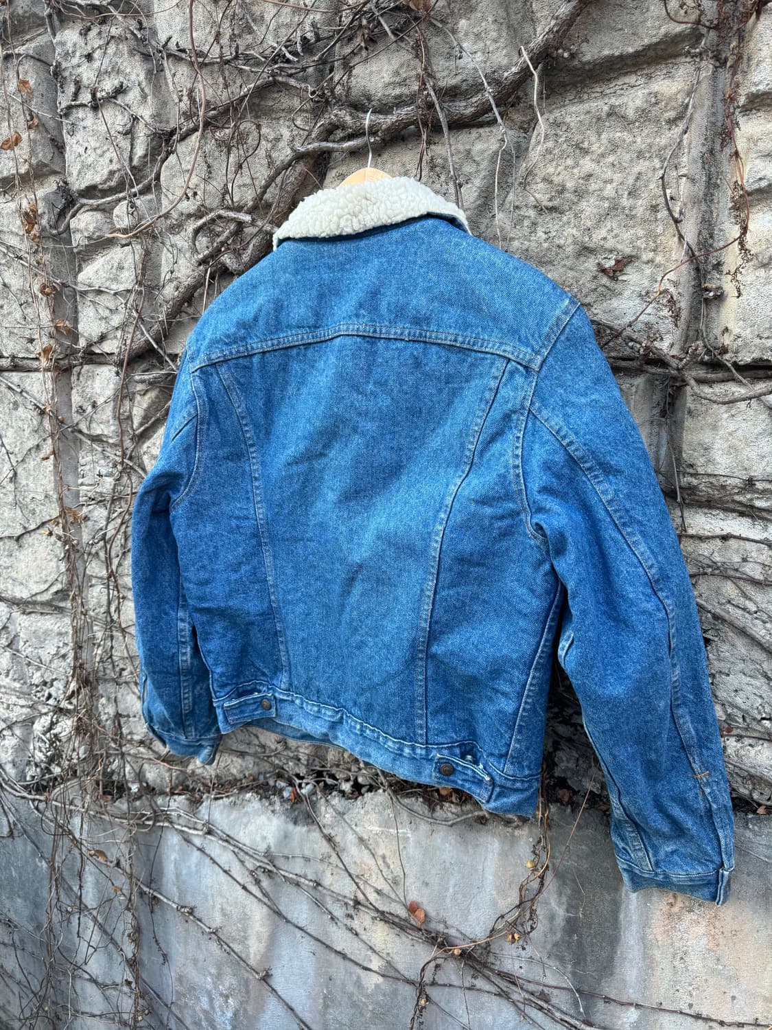 70~80s 리바이스 빈티지 오렌지탭 쉐르파 웨스턴 데님 트러커 자켓 상품이미지4