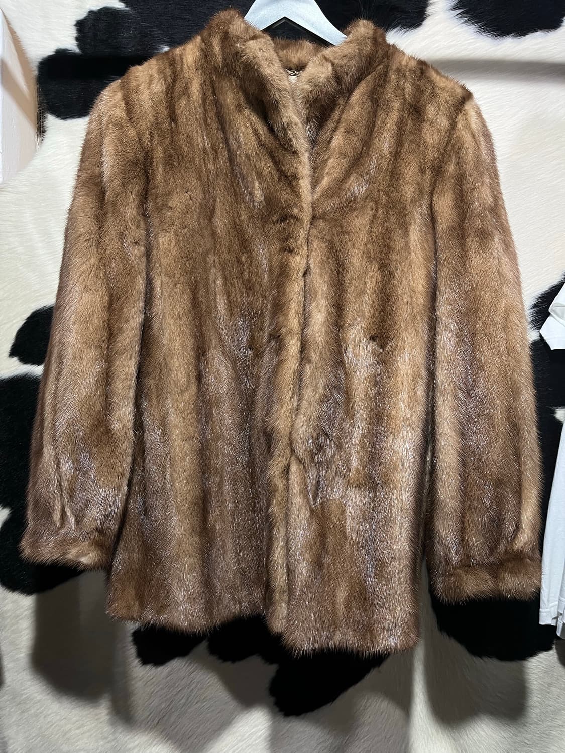 브라운 퍼자켓 상품이미지2