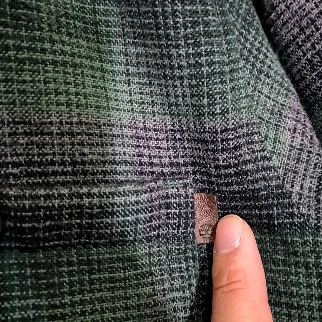 Timberland 팀버랜드 헤비 울 체크 셔츠 상품이미지3