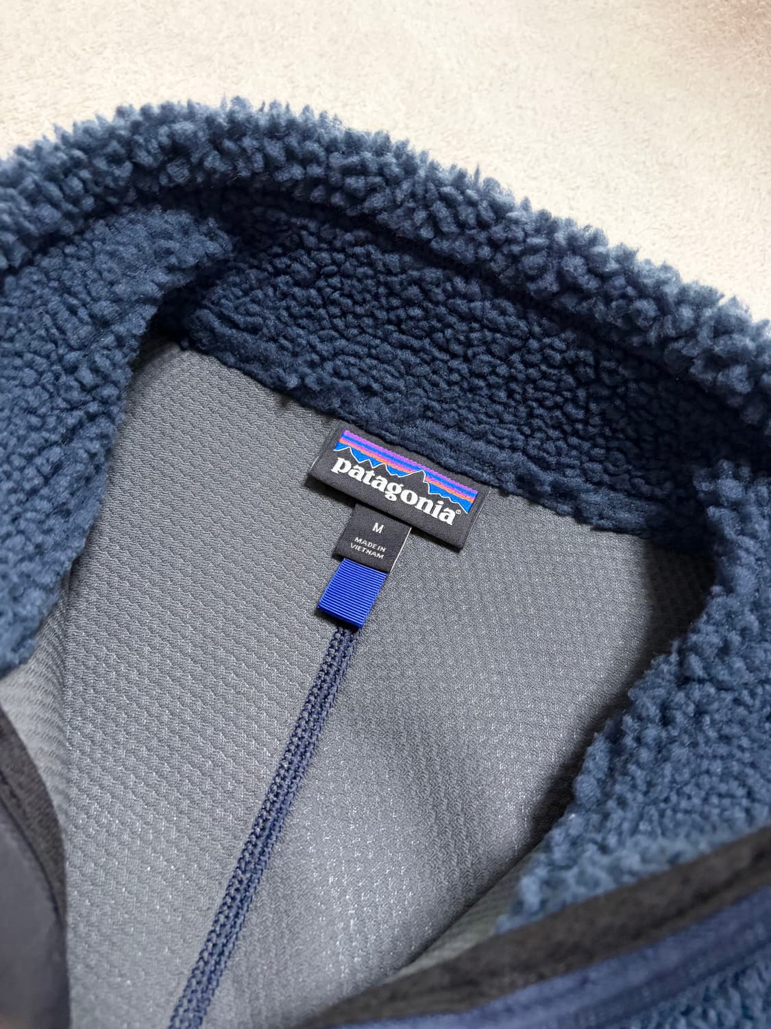 [M] 파타고니아 클래식 레트로X 플리스 후리스 자켓 (뉴 네이비) 단품 상품이미지2