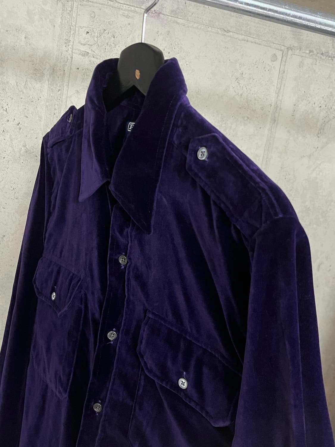 Polo Ralph Lauren Italy Purple Shirts 상품이미지3