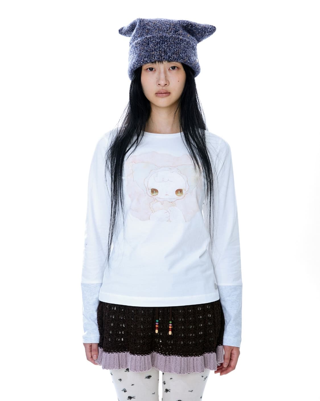 코이세이오 와이드 캣비니 coyseio wide cat beanie 상품이미지2