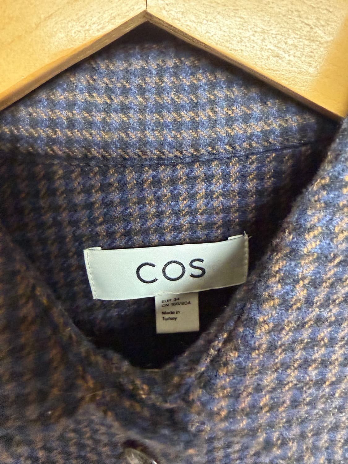 코스 체크 울 셔츠 상품이미지4