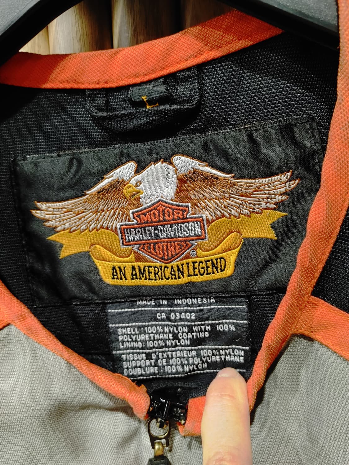 무배) 할리 데이비슨 라이더 자켓 - L 상품이미지3