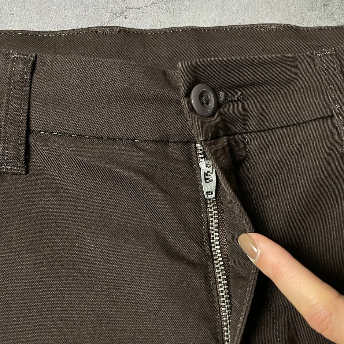 CARHARTT 칼하트 빈티지 브라운 치노 팬츠 A00905 상품이미지3