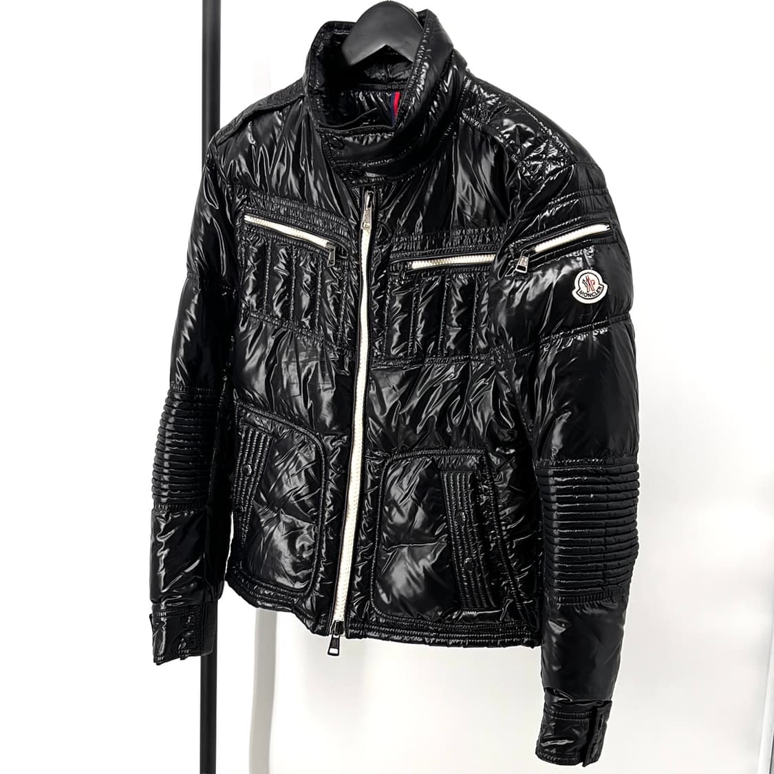 [1사이즈] 몽클레어 베리에트 패딩 집업 자켓 블랙 상품이미지3