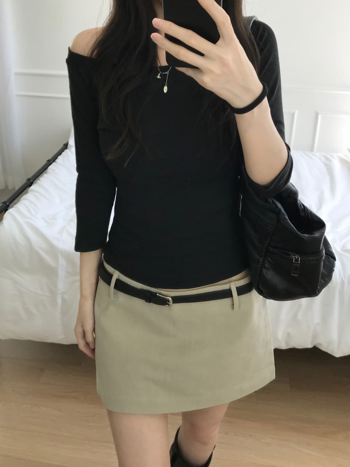 Black 7부 티셔츠 상품이미지2