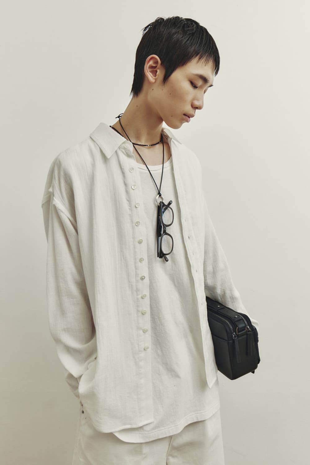 유스 25ss buttoned shirt M 상품이미지7