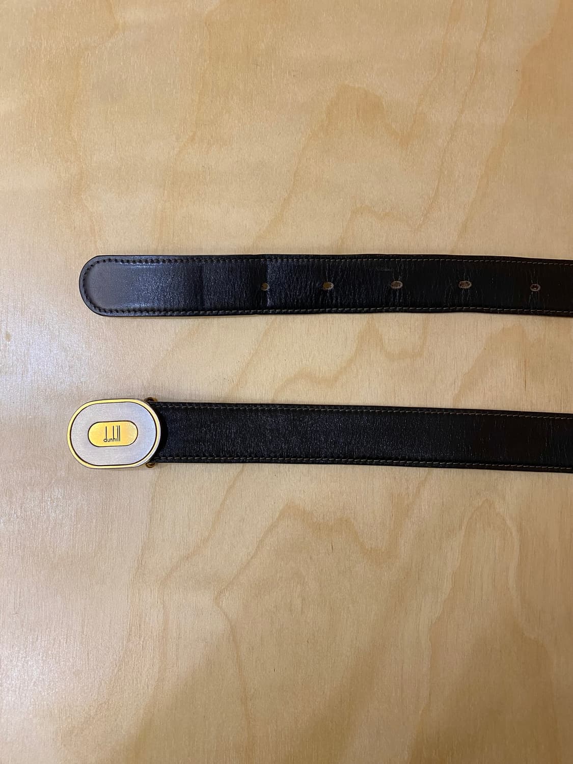 DUNHILL dressy leather belt 상품이미지4