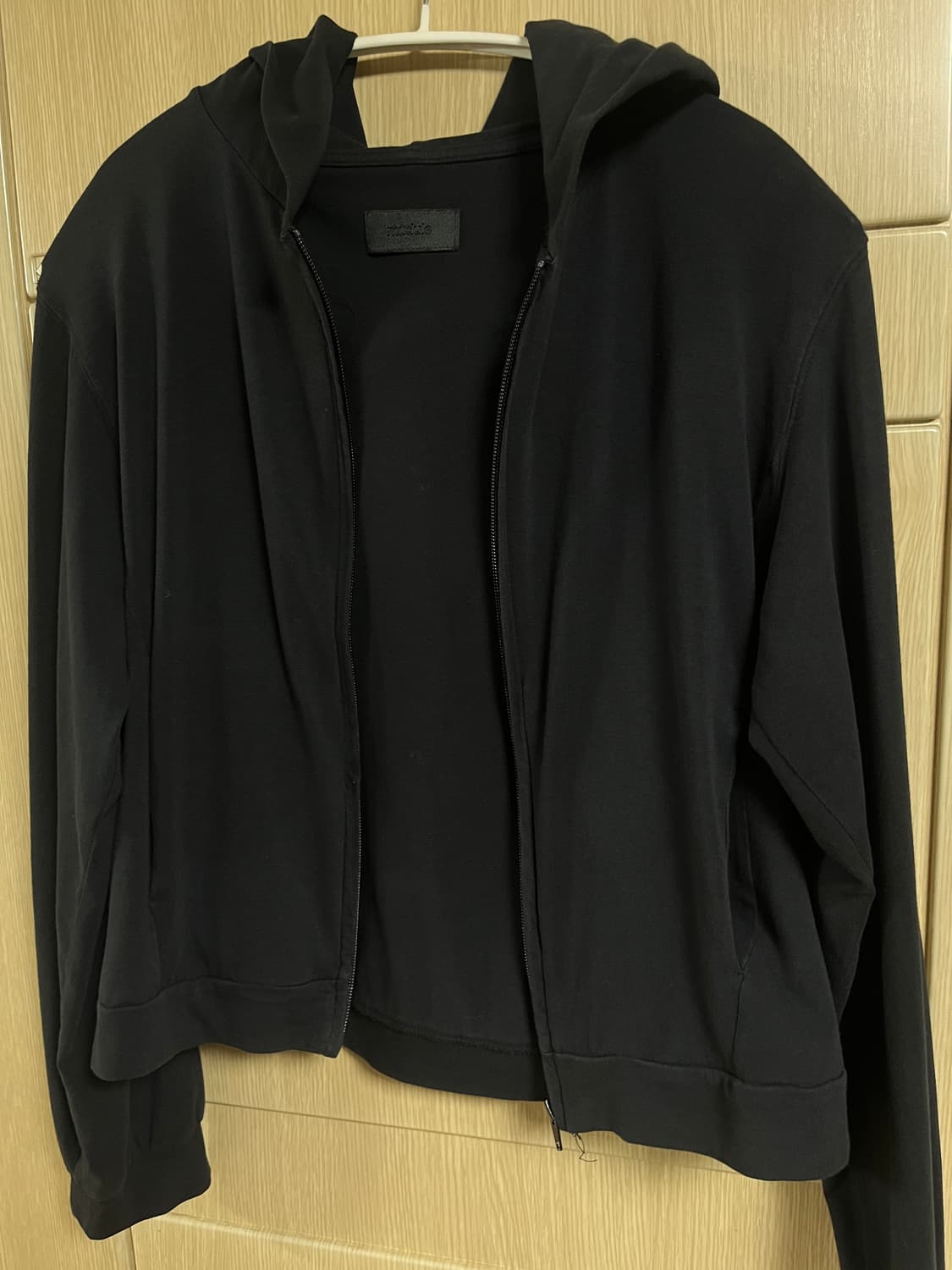 머듈 후드집업, 1 블랙 상품이미지2