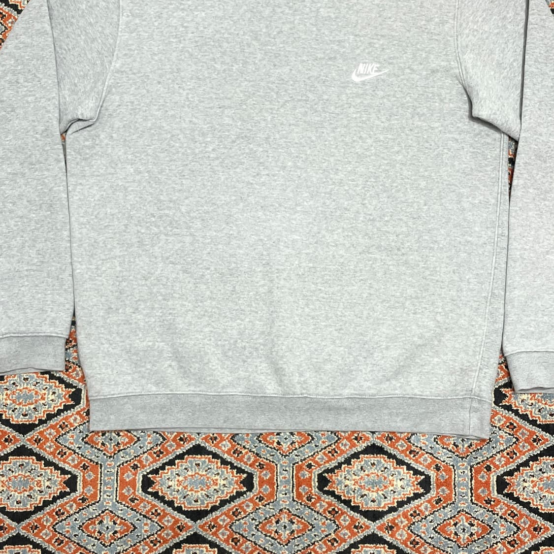 나이키 스펠로고 그레이 기모 맨투맨 남성XL  상품이미지3