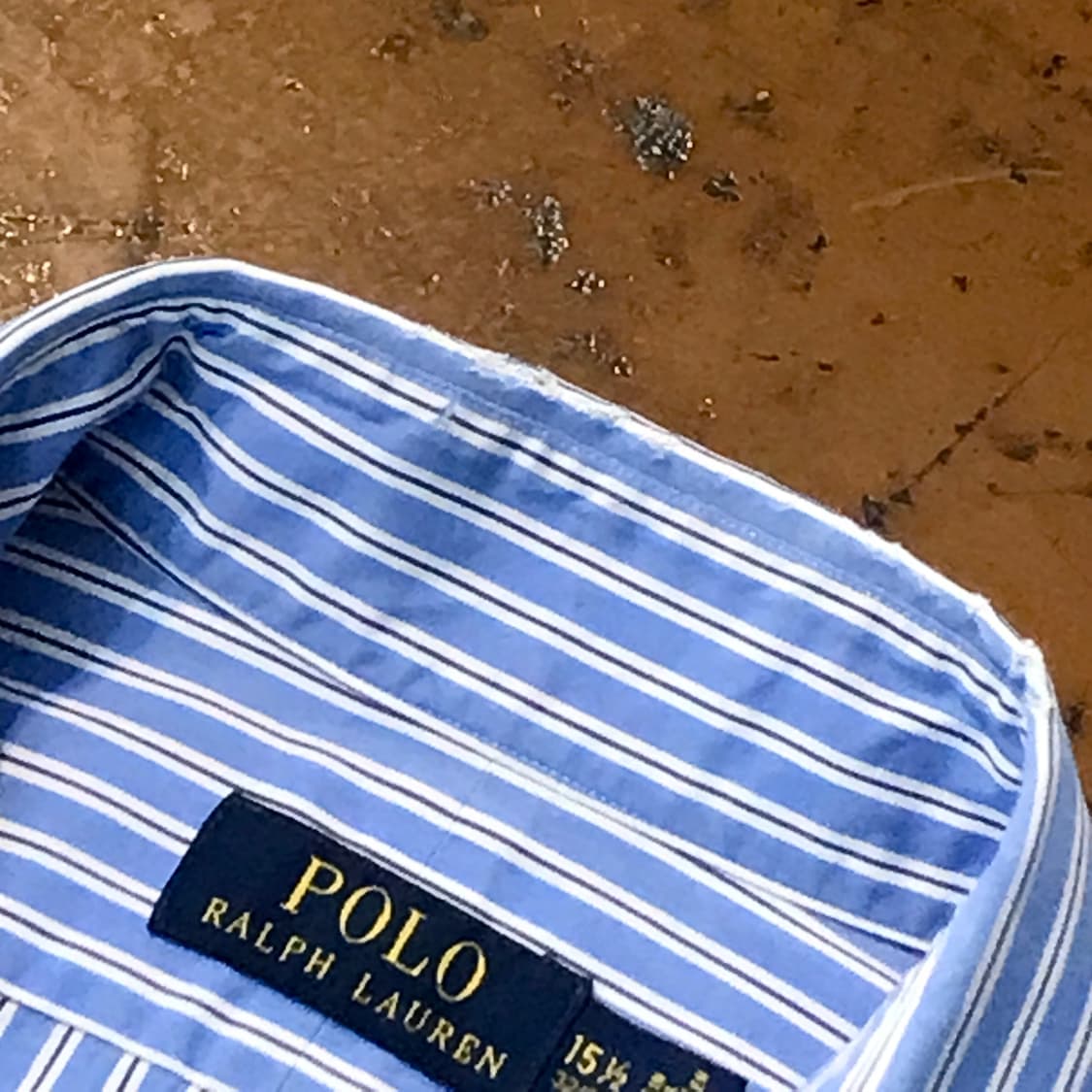 폴로랄프로렌 블루 멀티 스트라이프 셔츠 남성 105 사이즈 상품이미지4